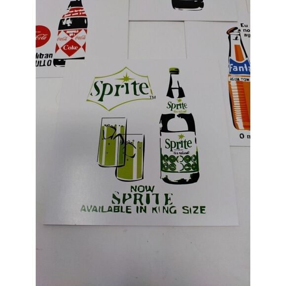 Vintage Coca Cola Retro Cards 4 Designs 8 Cards Total Various Fun Retro Designs - Picture 4 of 7